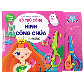 Đôi Bàn Tay Khéo Léo - Bộ Thủ Công Hình Công Chúa - Tặng Kèm Chiếc Kéo An Toàn