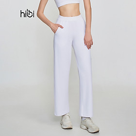 Quần dài ống suông Hibi Sports QD323, chất vải Rib cao cấp, có túi 2 bên