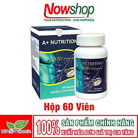 Sinh Lý Nam Men's Enhancement USA Viên Hàu Biển Tăng Cường Ham Muốn Cải Thiện Testosterone Hộp 60 Viên Nhập Khẩu Chính Hãng