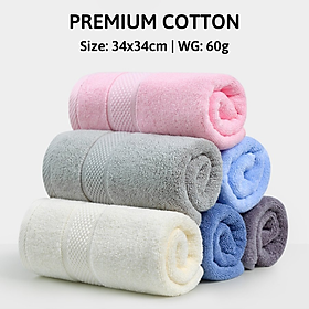 Mua Khăn mặt cotton cao cấp Homemark cho gia đình khách sạn thấm hút tốt  bông tự nhiên mềm mại phù hợp mọi làn da nhạy cảm