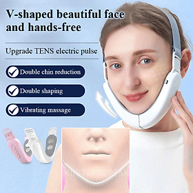 Thiết bị chăm sóc điều chỉnh Vline Face, xóa nọng LED Photon Therapy Face Massage