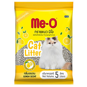 Cát Vệ Sinh Cho Mèo Me-O Hương Chanh (5L)