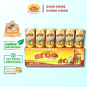 Cháo Bí Đỏ Minh Trung 365g Không Chất Bảo Quản - 1 Thùng 24 Lon ChaoBiDo24
