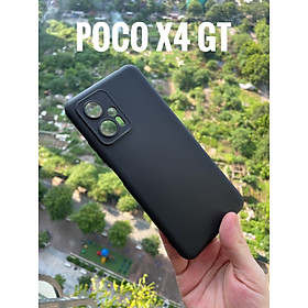 Ốp lưng dẻo cho Xiaomi Poco X4 GT - đen cao cấp