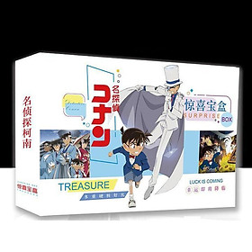 Hộp quà A5 anime Lucky Box Conan Thám tử lừng danh tặng ảnh Vcone
