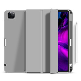 Bao Da Case Cover Dành Cho iPad Pro 11 inch (2020) / iPad Air 4 (10.9 inch) / iPad Pro 12.9 inch (2020) Có Khe Cắm Apple Pencil - Hàng Chính Hãng Meliya accessories