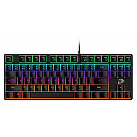 Bàn phím cơ Gaming DAREU EK87S Black - Hàng chính hãng