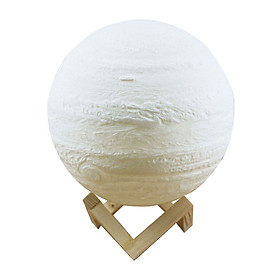 Đèn Mặt Trăng In 3D Kèm Đế Đỡ (20cm)