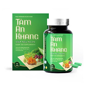Viên Uống Hỗ Trợ Ngủ Ngon Tâm An Khang (Hộp 30 Viên)