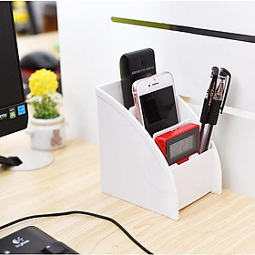 Mua Kệ đựng bút 3 ngăn ống cắm bút giá đỡ điện thoại kệ mini để bàn làm việc quà tặng 20 - 11 đồ văn phòng phẩm G48