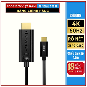 Mua Cáp chuyển đổi Type C sang HDMI Choetech XCH-0030 (Hàng chính hãng)