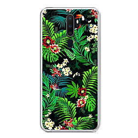 Ốp lưng điện thoại Oppo A9 2020 - Silicon dẻo - 0323 LEAF02 - Hàng Chính Hãng