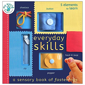 Hình ảnh Review sách Everyday Skills: A Sensory Book Of Fastenings (My World)