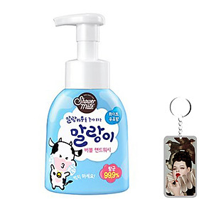 Bọt rửa tay diệt khuẩn Showermate  Strawberry Milk 300ml tặng móc khóa