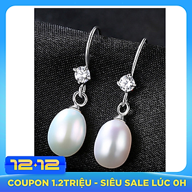Bông tai bạc ngọc trai S925 B2369-Bảo Ngọc Jewelry