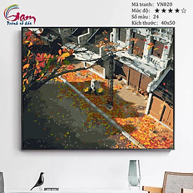 Mua Tranh tô màu theo số phong cảnh Việt Nam VN020