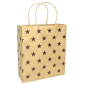 Túi Giấy Kraft Họa Tiết 25x22 - Mẫu 3