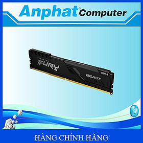 Mua Bộ nhớ RAM PC KINGSTON FURY Beast Black 16GB DDR4 3200Mhz U-DIMM 1RX16 (KF432C16BB/16) - Hàng Chính Hãng