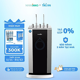 Mua Máy lọc nước nóng lạnh KAROFI KAD-D50 binh 20L công nghệ 10 lõi lọc Smax  tủ kính cường lực hàng chính hãng