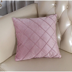 Gối Tựa lưng,gối Sofa VẢI NHUNG DẬP VÂN HÌNH THOI NỔI SBK SBK078