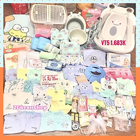 Combo đi sinh cho mẹ và bé,Trọn gói sơ sinh VT5 2GACONSHOP