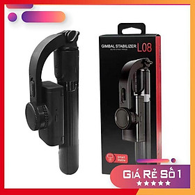 Mua Gậy chống Rung Gimbal Stabilizer L08 Tay Cầm Chống Cho Điện thoại Gimbal L08 Có Bluetooth Tiện Dụng
