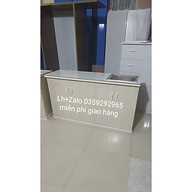 Mua Tủ bếp mini nhựa đài Loan ốp mặt gạch sẵn bồn rửa