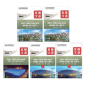 Combo 4 Quyển Giáo Trình Phát Triển Hán Ngữ Sơ Cấp
