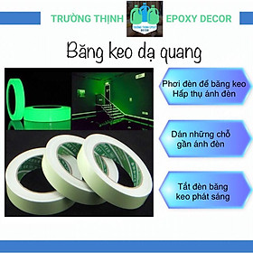 Băng Keo Dạ Quang Bảng 2 Cm Cuộn 3m - Trường Thịnh Sài Gòn