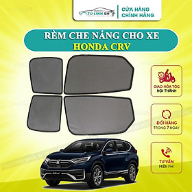 Rèm che nắng nam châm cho xe Honda CRV, bộ 4 tấm cho 4 cửa, hàng loại 1 cao cấp nhất, vừa khít kính