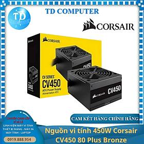 Mua Nguồn vi tính 450W Corsair CV450 80 Plus Bronze - Hàng chính hãng Vĩnh Xuân phân phối