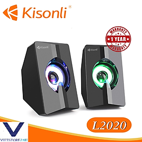 Loa 2.0 Kisonli L-2020 LED - Hàng chính hãng 