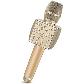 Micro Karaoke không dây Bluetooth Chuyên nghiệp Mic Chuyên nghiệp Máy hát di động cho điện thoại Bluetooth/TV/loa nhà KTV