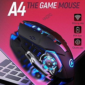 Combo bàn phím cơ và chuột không dây gaming Coputa bàn phím máy tính chuột chơi game T907 và A4