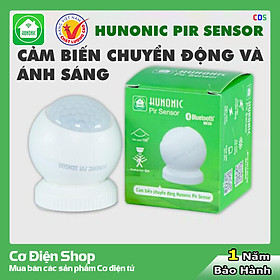 Cảm Biến Chuyển Động Và Ánh Sáng - Hunonic Pir Sensor Hình Cầu - Công nghệ Bluetooth Mesh