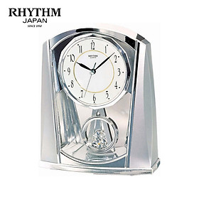 Mua Đồng hồ để bàn Nhật Bản Rhythm 4RP772WR19 Kt 17.8 x 21.3 x 7.6cm  750g Vỏ nhựa  Dùng Pin