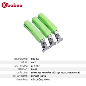 Mua Kìm  kẹp gắp nồi  chảo  đĩa chống nóng nhà bếp KOOBEE (NB02)