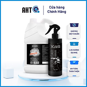 Combo dung dịch phun khói, tạo khói Nano Bạc hương bạc hà 4L và chai xịt