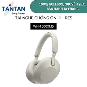 Tai nghe Sony Bluetooth WH-1000XM5 -Chống ồn thế hệ mới-Hỗ trợ Hi-Res Audio | Hàng Chính Hãng