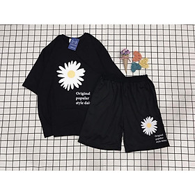 Set Đồ Bộ Cúc Orginal 3D -Pijama, Đồ Bộ Thun, Set đồ mặc nhà, bộ ngủ,Áo+ Quần Đùi Vải Thun Cotton,Đồ Bộ Nam Nữ