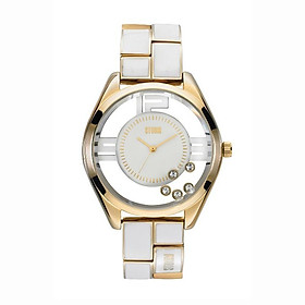 Đồng hồ đeo tay Nữ hiệu STORM PIZAZ GOLD WHITE
