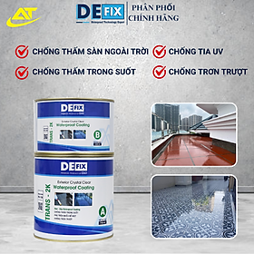 Mua Chống thấm trong suốt sử dụng cho sàn gạch  sàn bê tông ngoài trời #Bộ 1Lít