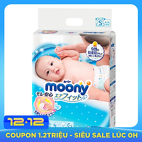 Tã Dán Cao Cấp Moony Nhật Bản S84 (84 Miếng)