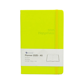 Sổ Lịch Planner 2025 - A5 - Nguyễn Trắc  - Xanh Neon