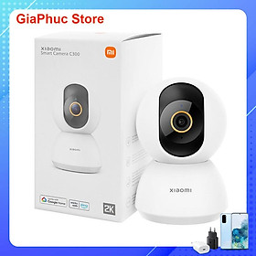 Camera ip xiaomi smart camera c300 wifi 2k xmc01 - hàng chính hãng