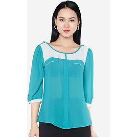 Áo kiểu tay lỡ phối màu The One Fashion ADD0491