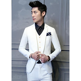 Áo Vest Nam Titishop AVN139 - Trắng