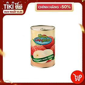 Vải Ngâm Nước Đường CANfresh 560g - Đồ Hộp Hạ Long