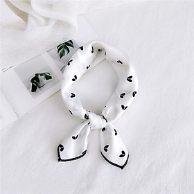  Khăn turban satin vuông size 48*48cm mẫu mới 2020 - Khăn quàng cổ thời trang