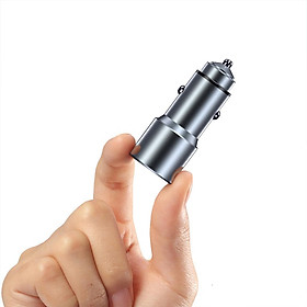 Universal Fast Car Sạc ALUMINUM Hợp kim điện thoại di động điện tử sạc tự động